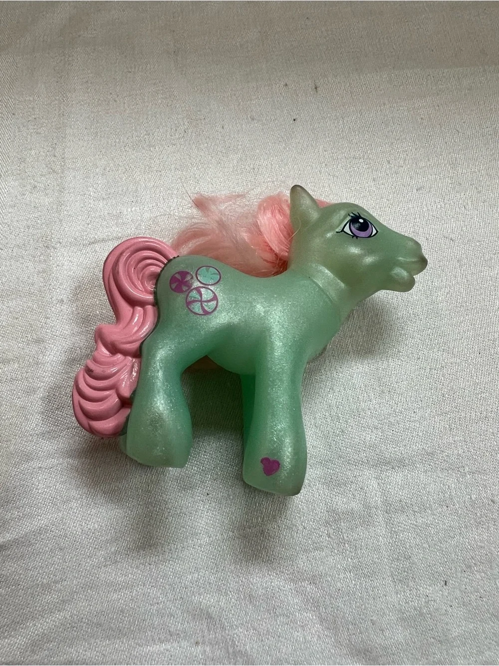 My Little Pony Lot of 6 Figures Horses Some With Brushable Hair